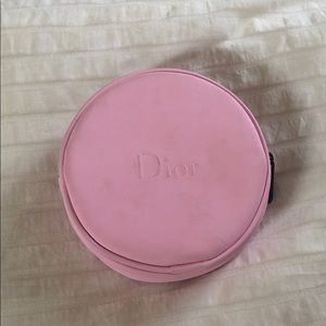 Dior makeup pouch